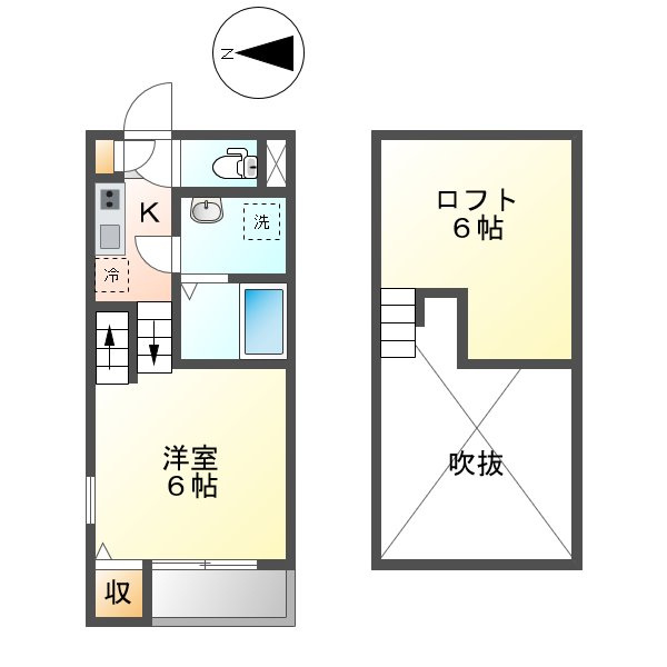 アーク東海通の間取り
