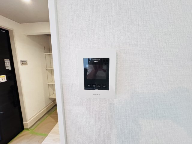 松戸市上本郷新築戸建【上本郷小学校：7分】のセキュリティ|来客時も安心のTVモニター付きインターフォン