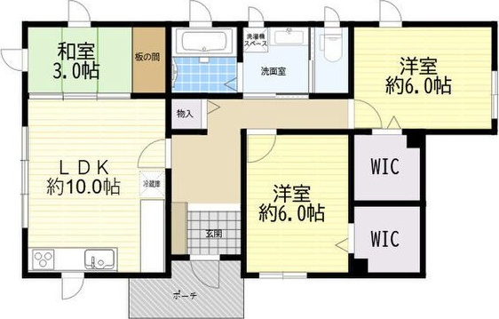 【間取り】 | 枇杷島三丁目戸建