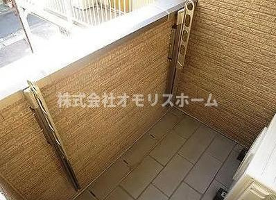 メドウスイートのバルコニー