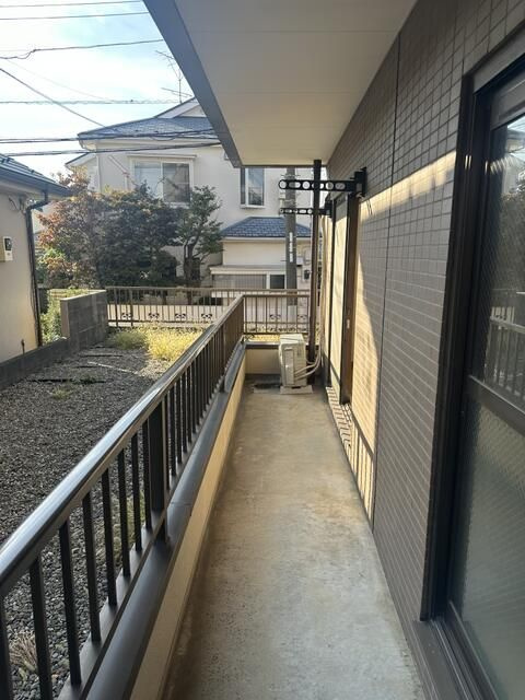 ヴァイオレットパートⅡのバルコニー