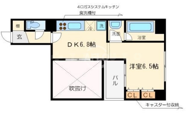 ゼウス桜川プレミアムの間取り|ゼウス桜川プレミアム　間取り