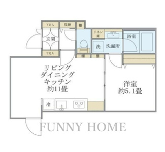 【間取り】 | ＩＳＭ経堂