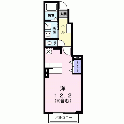 オリーブの間取り