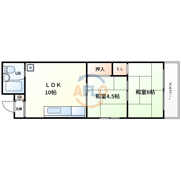 グリーンハイツの間取り|グリーンハイツ　間取り