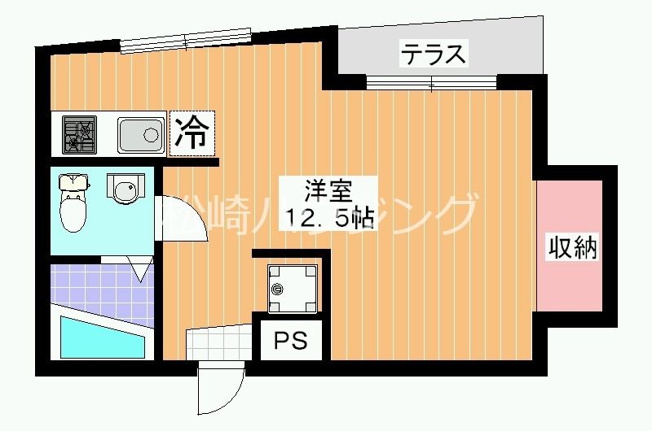 【間取り】 | ブリッジM中野