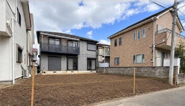 敷地面積32.6坪　売地　川越市石田