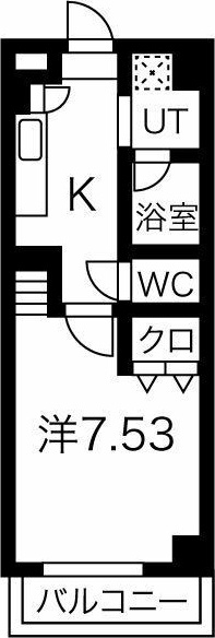 アールズコート新瑞橋駅前の間取り