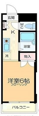 クレセント北山の間取り|間取りです。