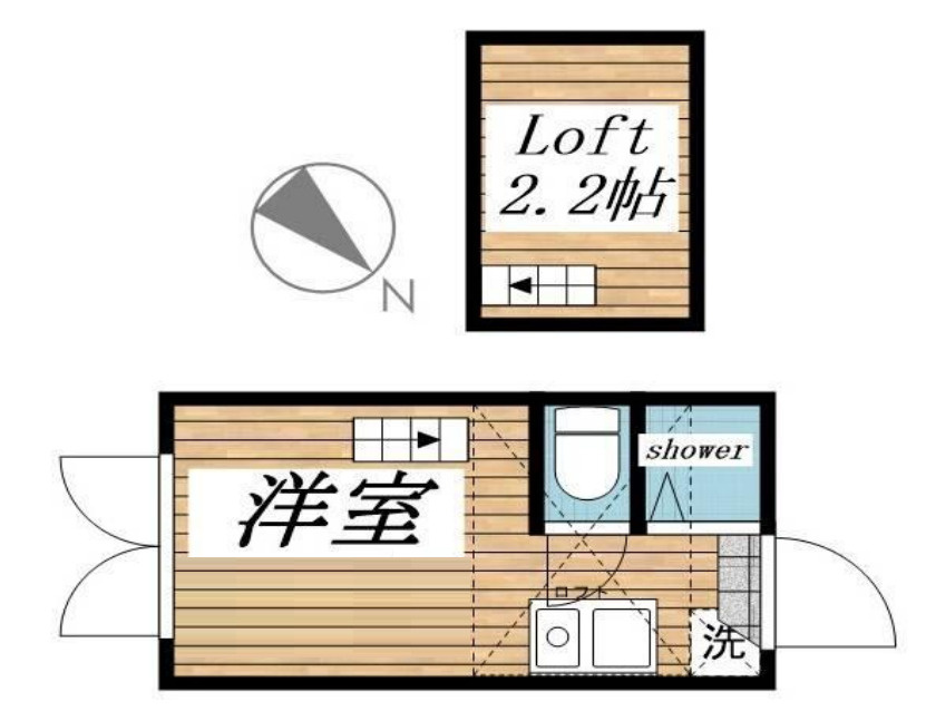 フェリスアストルの間取り