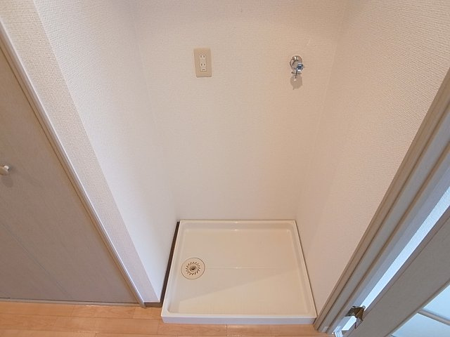 神戸市長田区戸崎通２丁目の賃貸マンションの洗面所|室内洗濯機置き場