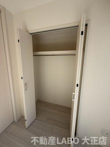 モダンアパートメント大阪ドーム前の収納
