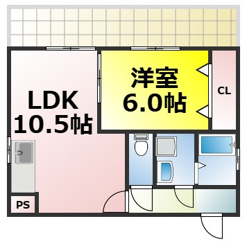 【間取り】 | ヨジマハイツ 仲介手数料無料