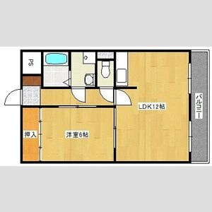 【間取り】 | ハイツ水池