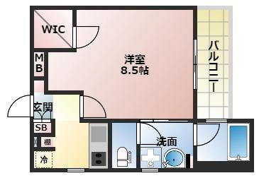 【間取り】 | ウェルスクエア阿倍野