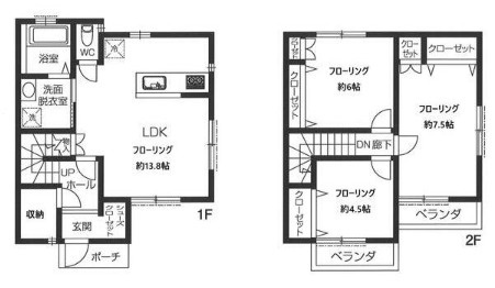 デューメゾンの間取り