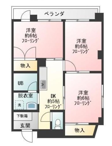 プラザいなばの間取り
