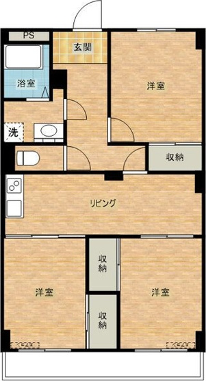 【間取り】 | 上前津パークマンション