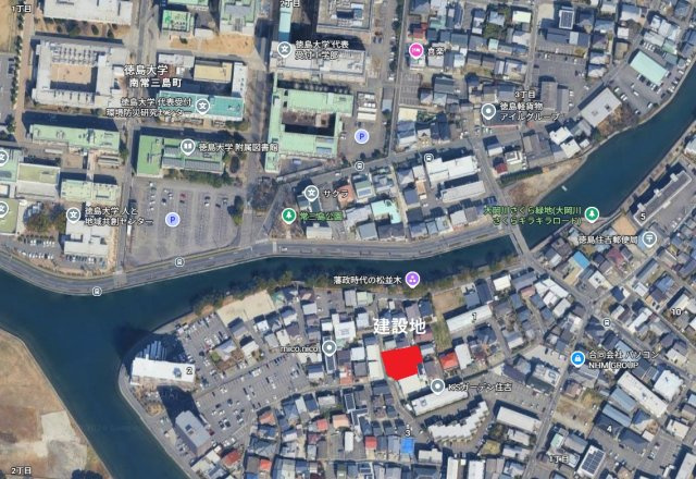 イマージュ住吉の地図