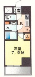 Bonheur Dear courtの間取り|間取りです。