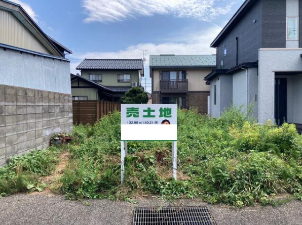 福井市馬垣町　売地の外観