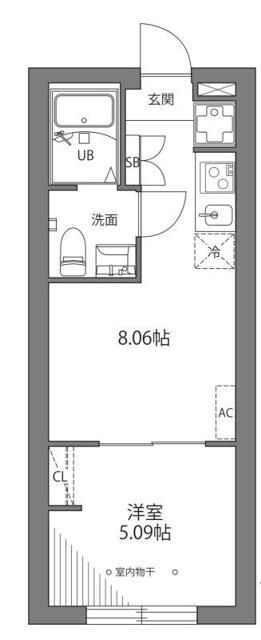 三ノ輪アパートメントの間取り|間取りです。