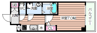 【間取り】 | プランドール新大阪PARKレジデンス