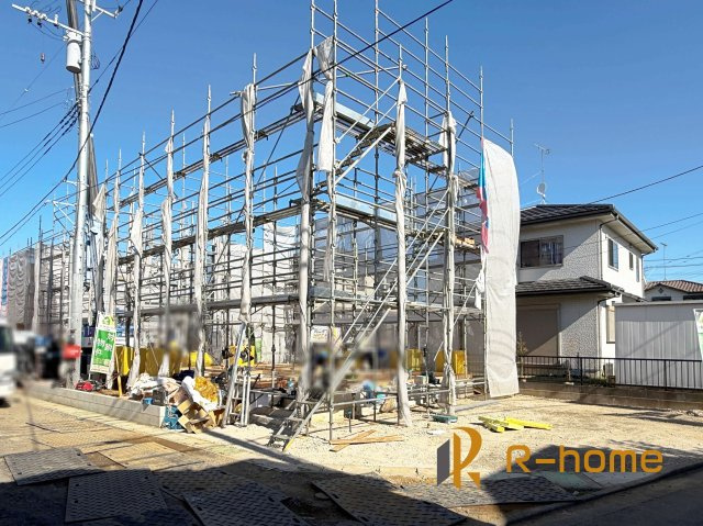 土浦市真鍋第12　新築戸建て　3号棟の外観|ご予約を頂ければ、『平日』はもちろん『早朝』や『夜間』もご見学可能です♪お気軽にお申し付けください♪