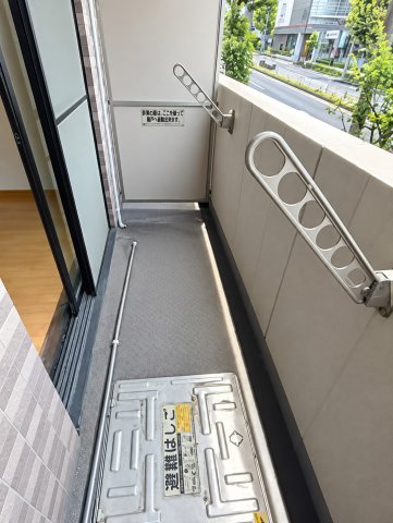 杉並区方南１丁目の賃貸マンションのバルコニー