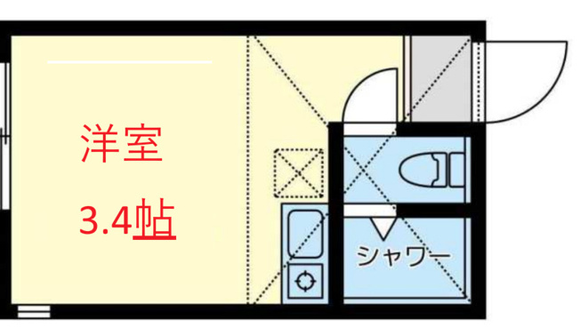 【間取り】 | ユナイト鶴見シャンティー2nd