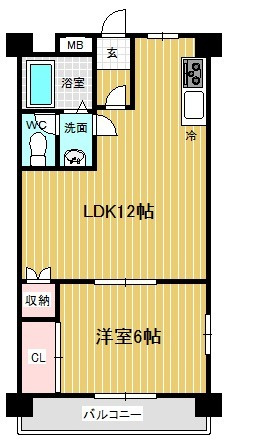 リアライズ御影の間取り