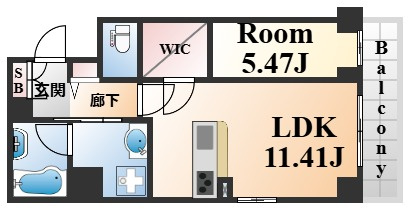 ステラハウス住吉の間取り
