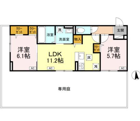 【間取り】 | ティアラ