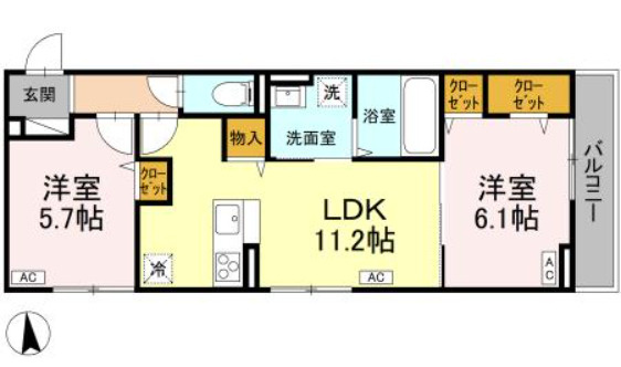 【間取り】 | ティアラ