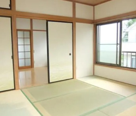 レジデンス高水の寝室
