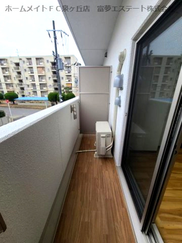 FREEDOM residence堺深井沢町のバルコニー