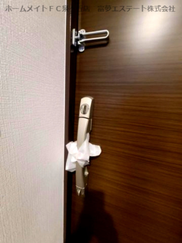 【玄関】 | FREEDOM residence堺深井沢町 | 玄関ダブルロックキー
※イメージ　同物件別号室の写真