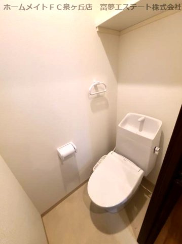 【トイレ】 | FREEDOM residence堺深井沢町 | ※イメージ　同物件別号室の写真