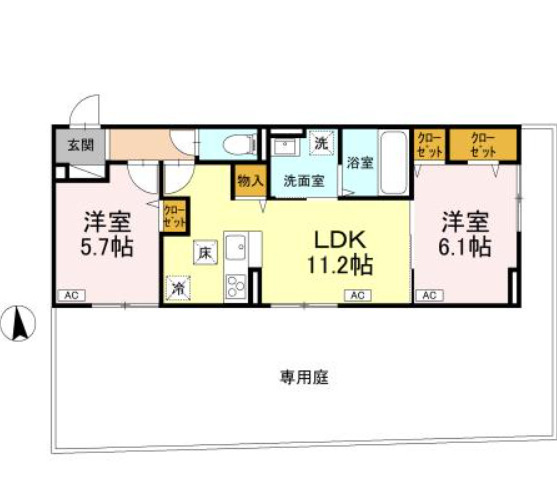 【間取り】 | ティアラ