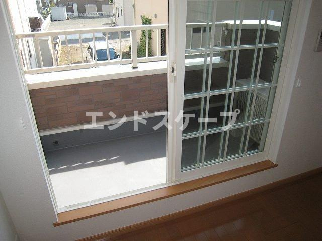 カシミールＢのバルコニー|高崎、前橋のお部屋探しはエンドスケープまで！お客様の理想お聞かせ下さい♪