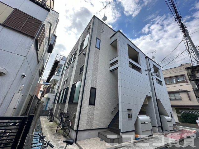 北区志茂３丁目のアパートの外観