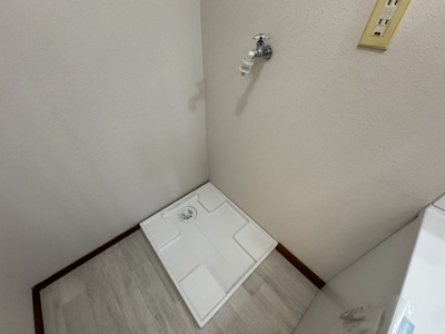 【洗面所】 | イサムハイツ | 室内洗濯機置場