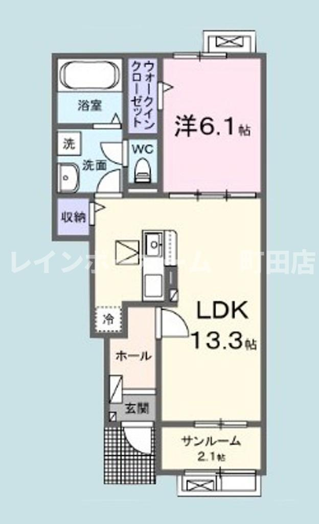 ディアナ　フォレスタ　ドゥーエ※初期費用分割後払いサービス利用可能物件の間取り