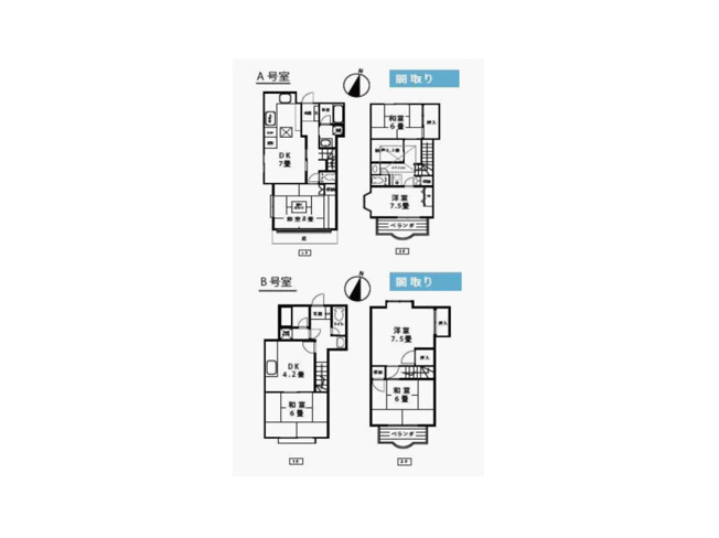 【間取り】 | 清川町事業用 | 3つの居室とダイニングキッチンを備えた3DKの物件。各部屋を使い分けやすく、暮らしにゆとりが生まれます。街並みに映える洗練された外観と、機能美を備えた内装が魅力の住まいです。新生活の舞台にどうぞ。