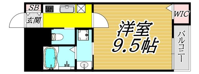 D.CREART尼崎東の間取り