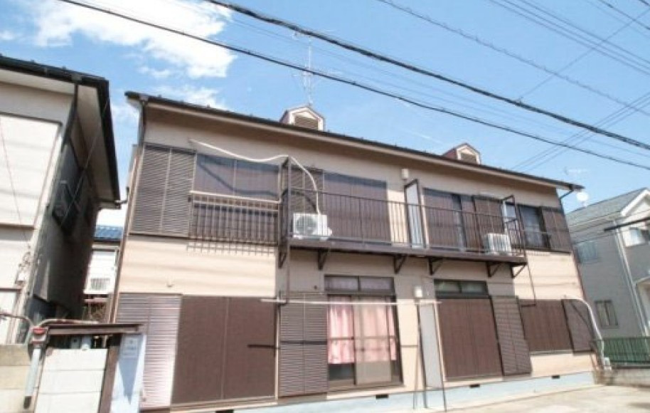 所沢市北中３丁目のアパートの外観