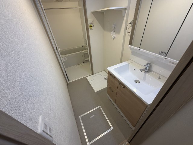 ハーモニーテラス蛍池の洗面所
