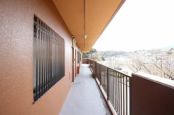日立市十王町友部東3丁目　一棟マンションのバルコニー