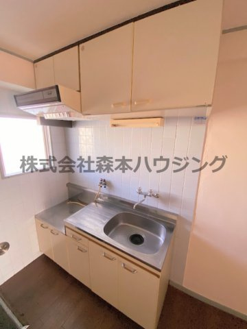 【キッチン】 | 　森岡ハイツ | キッチンでお料理をお楽しみください