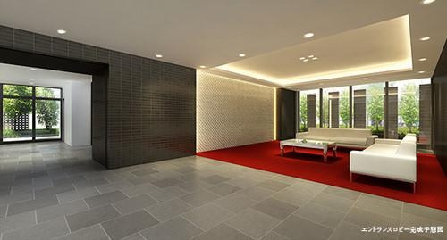 シャリエ松屋町タワーレジデンスのロビー|シャリエ松屋町タワーレジデンス　ロビー